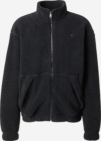 Veste en polaire Premium Essentials ADIDAS ORIGINALS en Noir ABOUT YOU