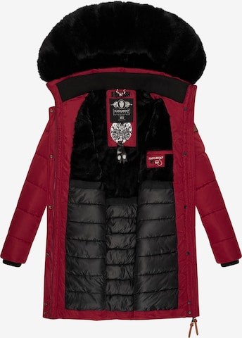 NAVAHOO Χειμερινό παλτό 'Paula' σε κόκκινο