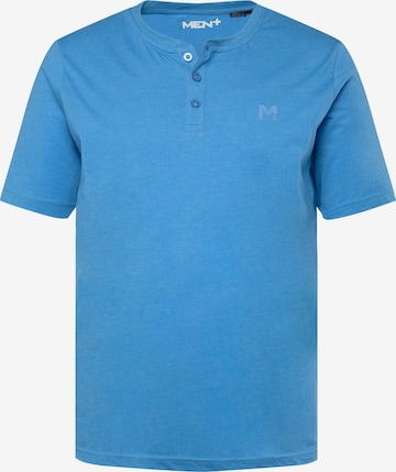 Men Plus T-Shirt in Blau: Vorderseite