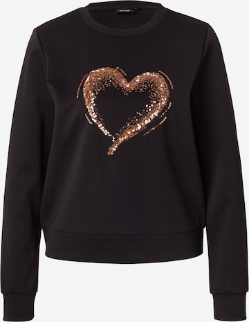 Sweat-shirt 'ONLMARCY' ONLY en noir : devant