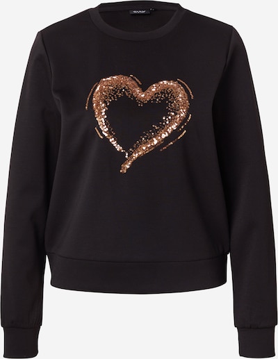 Megztinis be užsegimo 'ONLMARCY' iš ONLY, spalva – Auksas / juoda, Prekių apžvalga