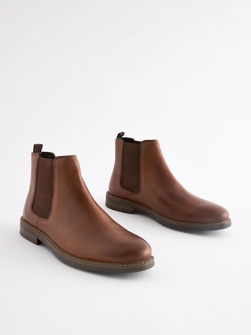 Next Chelsea Boots in Braun