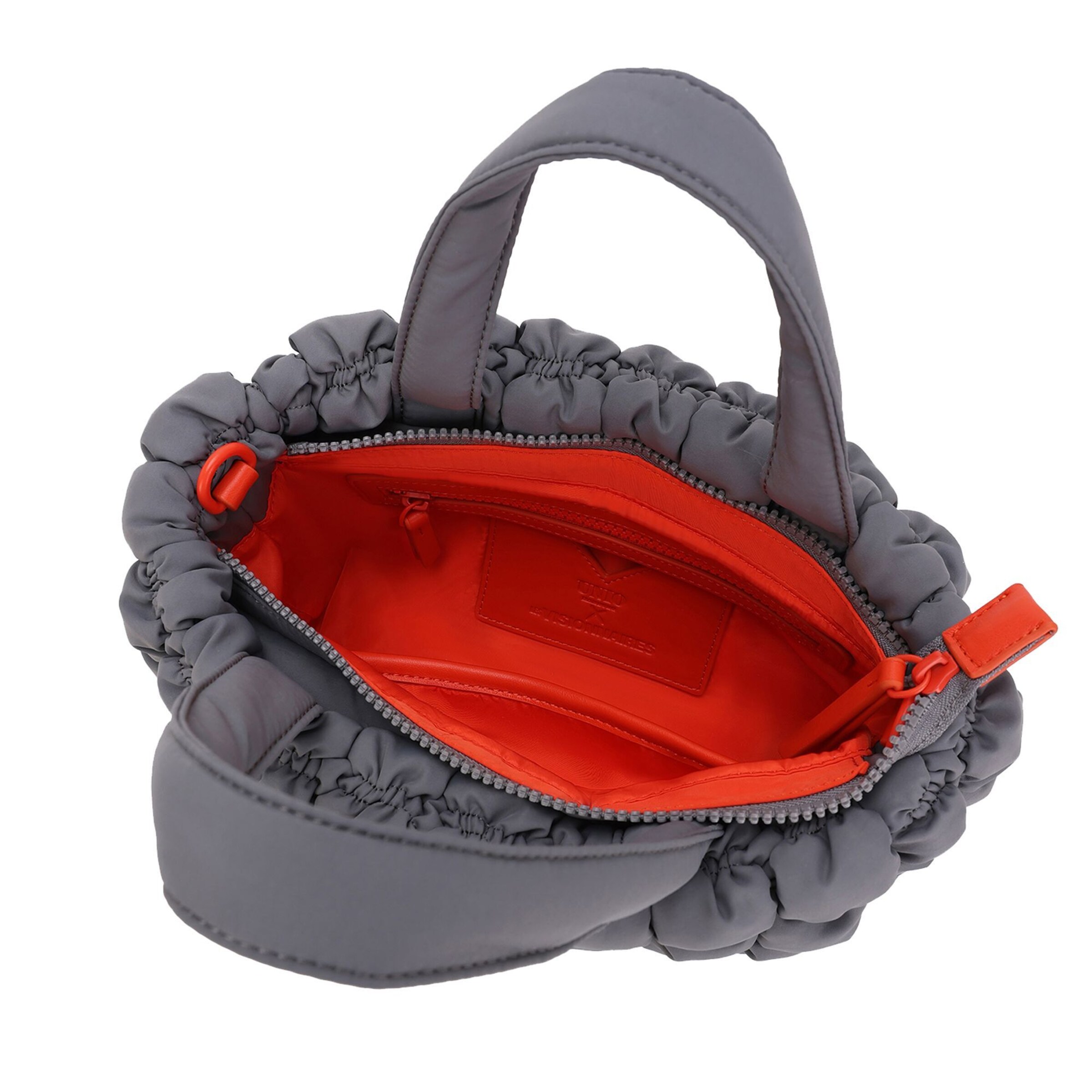 Borsa a mano 'Unio Cortina' di Les Visionnaires in grigio