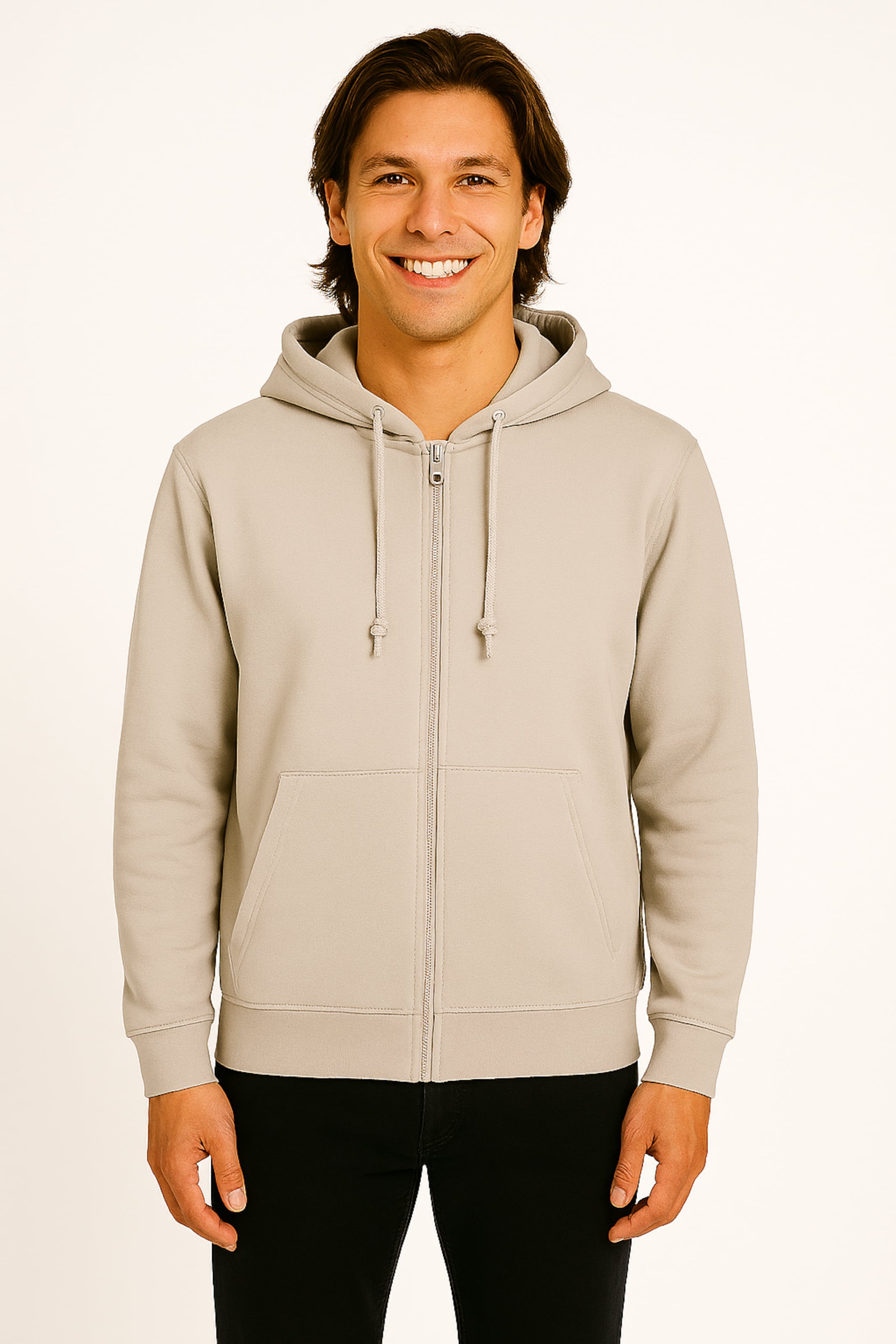 Only & Sons Sweatshirt in Beige: Vorderseite