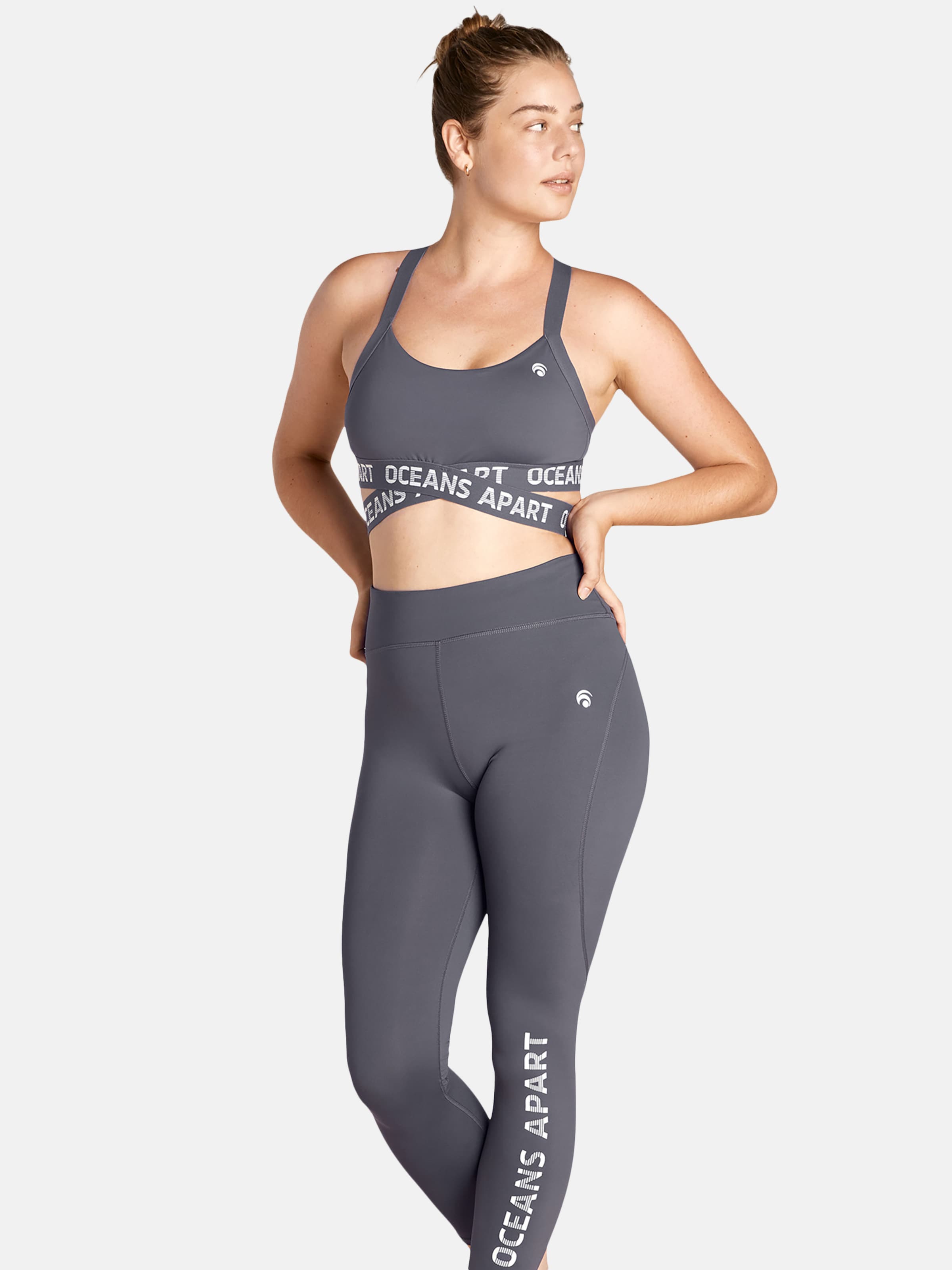 OCEANSAPART Skinny Leggings Beauty in Dark Grey ABOUT YOU