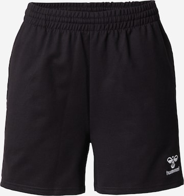 Hummel Regular Workout Pants 'GO 2.0' in Black: front