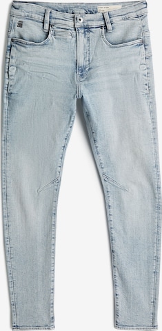 G-STAR Slimfit Jeans 'D-Staq Slim Jeans' in Blauw: voorkant