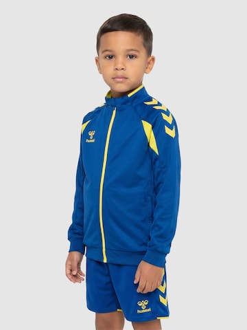 Hummel Sports sweat jacket 'Core 2.0' in Blue: front
