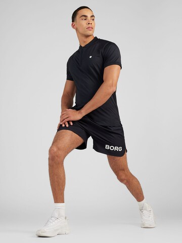 BJÖRN BORG Performance Shirt 'ACE' in Black