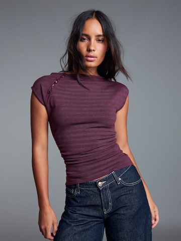 Bershka Trui in Rood: voorkant
