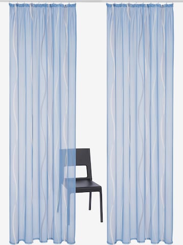 MY HOME Curtains & Drapes in Blue: front