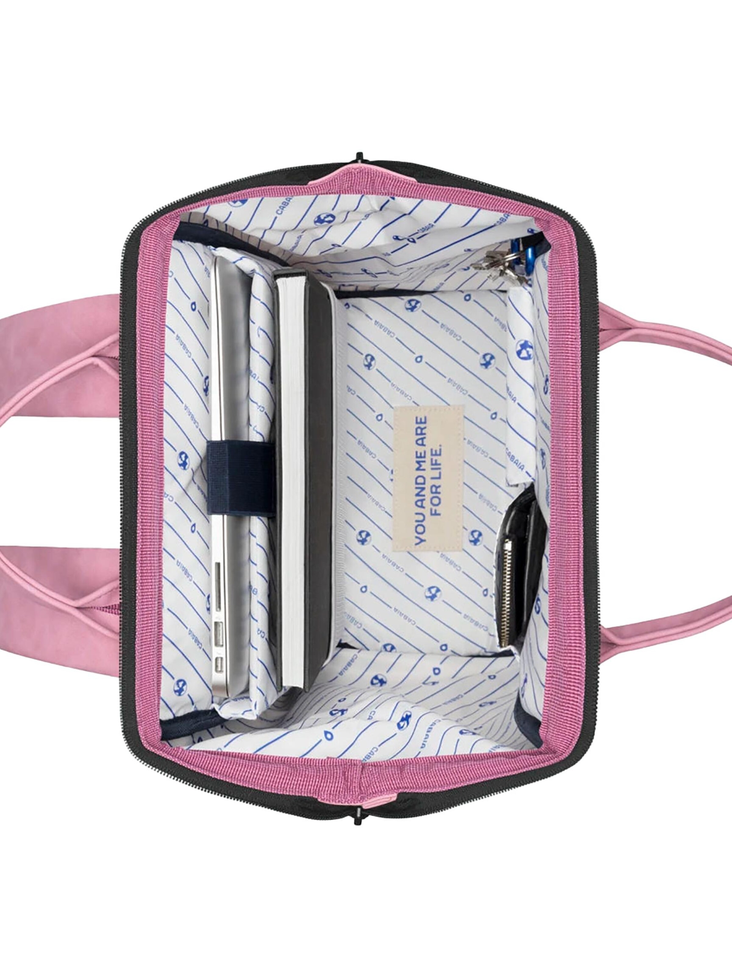 Cabaia Rucksack 'Bari M'‌‌‌‌ in Pink