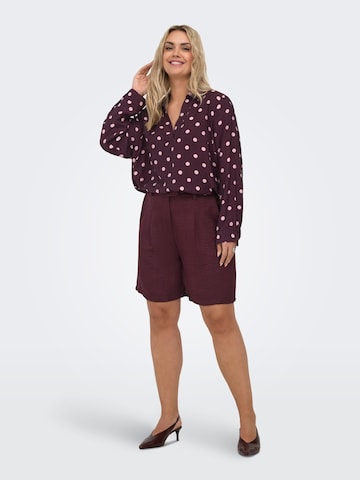 ONLY Carmakoma - Blusa 'CARFannil' en rojo