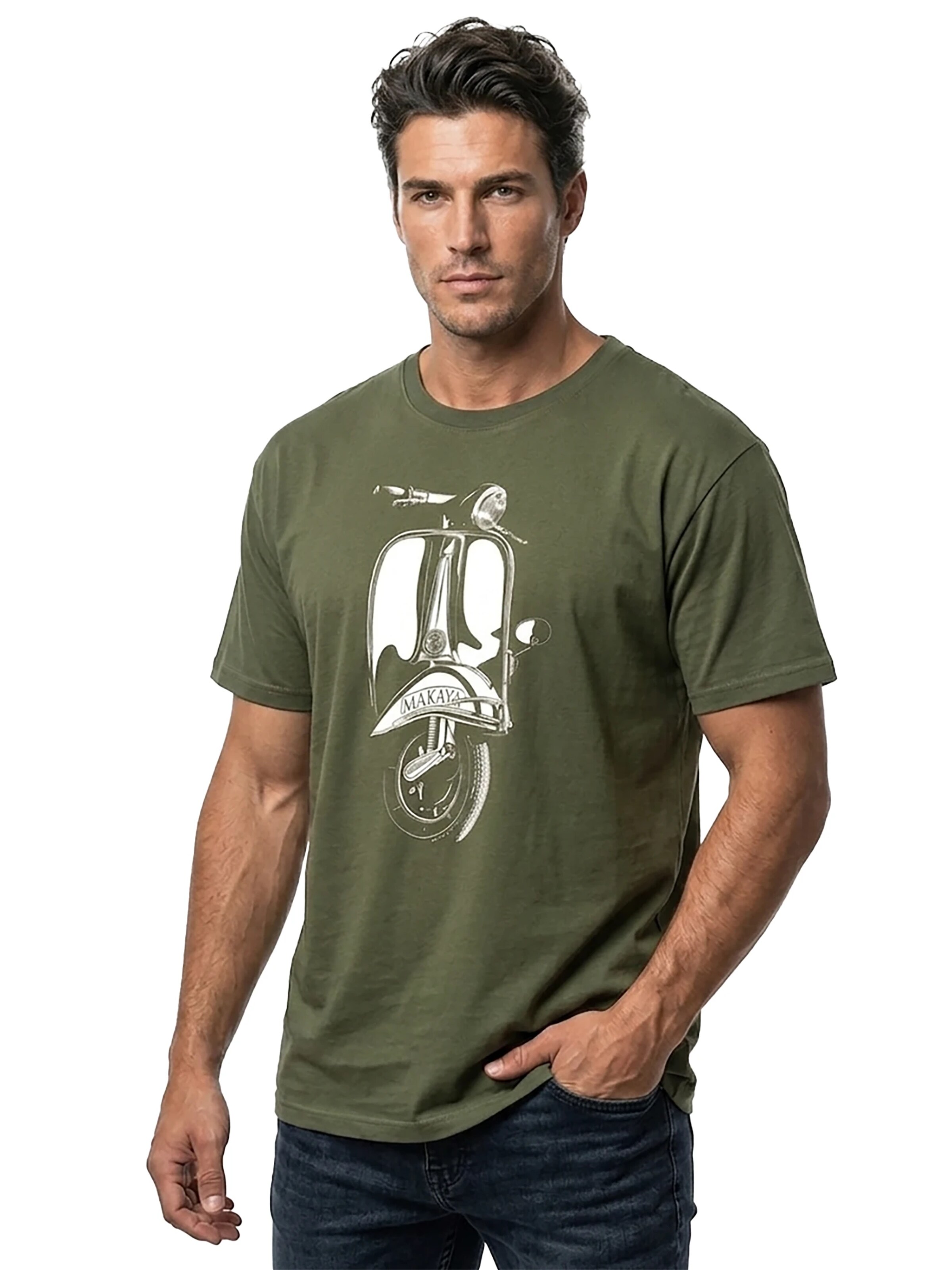 MAKAYA Shirt 'Makaya Roller' in Green