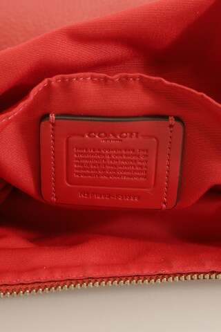 COACH Handtasche gross Leder One Size in Rot