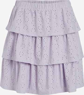 VILA Skirt 'Kawa' in Purple: front