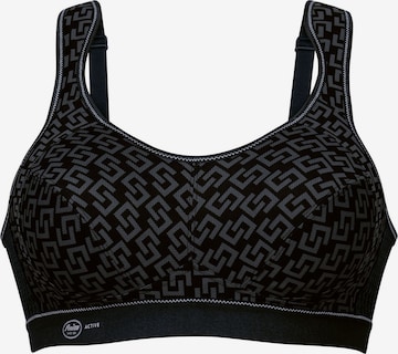 ANITA Bustier BH 'extreme control' in Schwarz: Vorderseite
