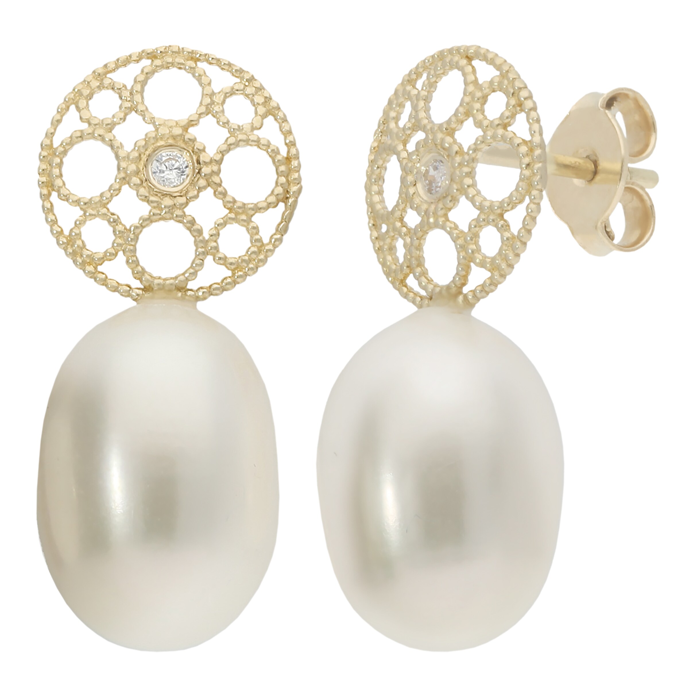 FIRETTI Earrings in Gold: front