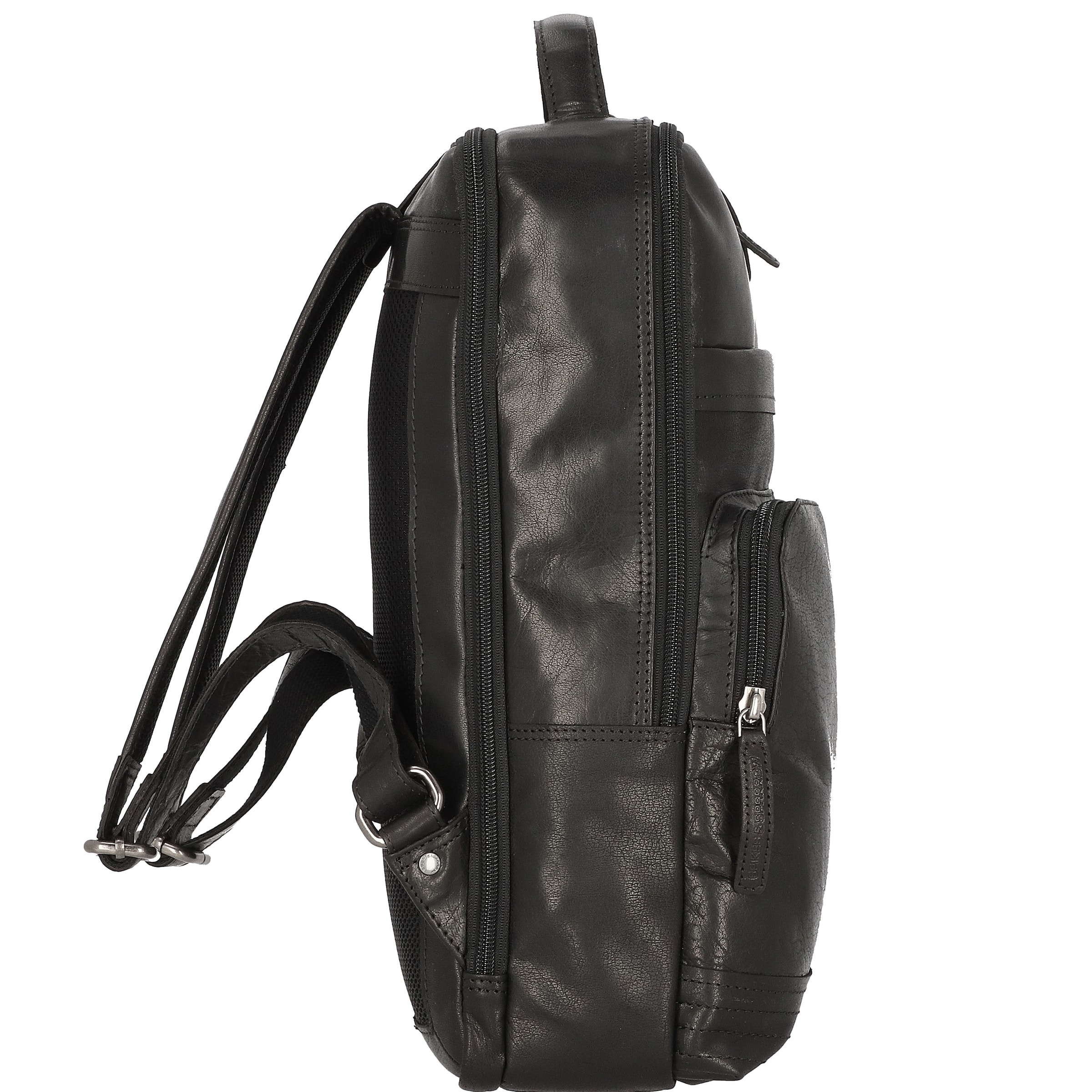 Spikes & Sparrow Rucksack 'Bronco' in Schwarz