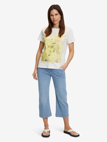 Cartoon Bootcut Jeans in Blau