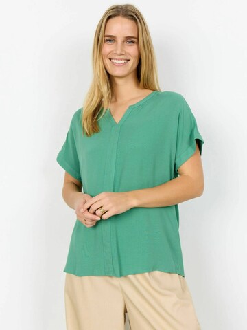 Chemisier 'Radia 9' Soyaconcept en vert : devant
