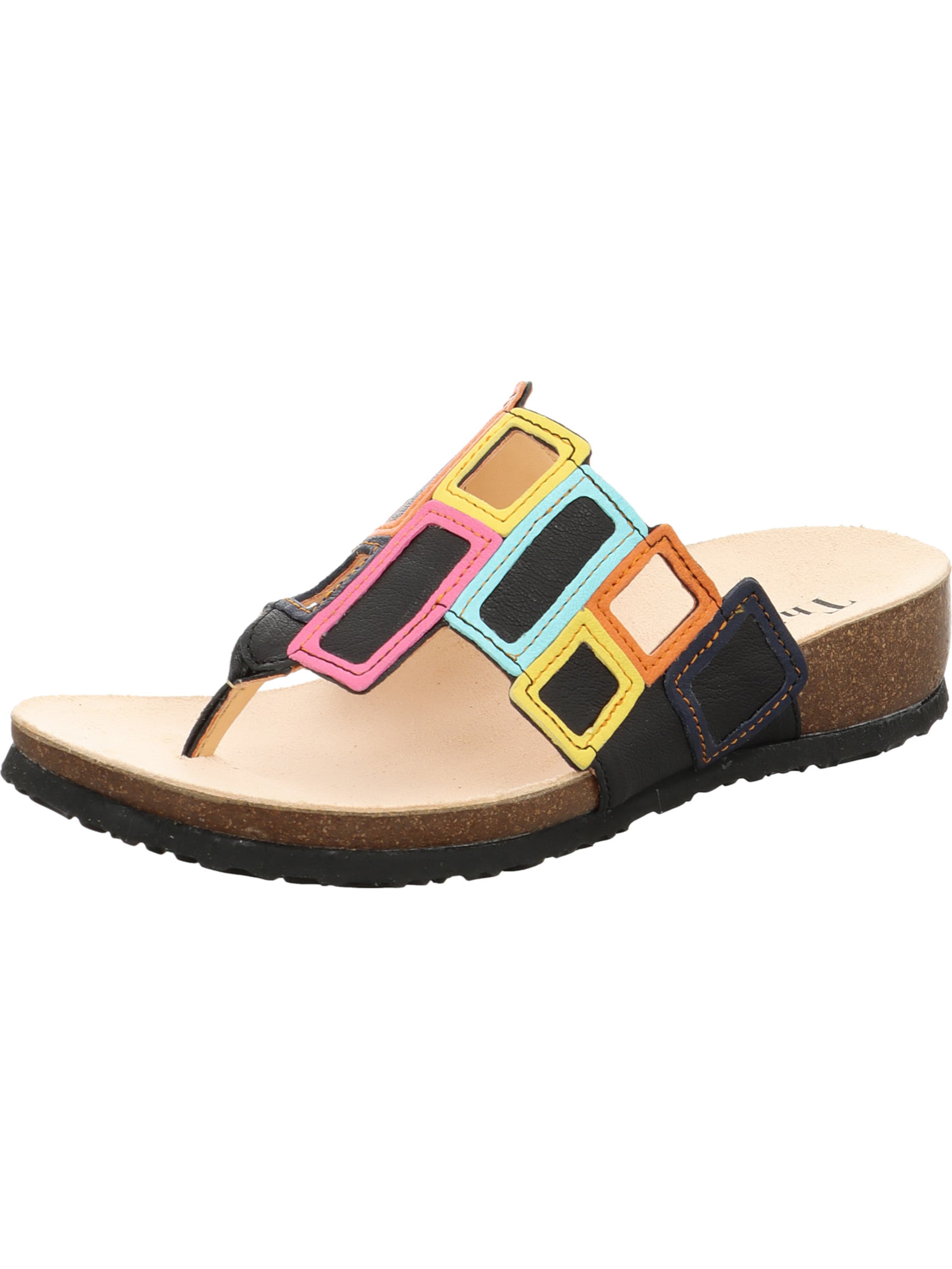 THINK! Zehentrenner 'Julia' in Mischfarben: Vorderseite