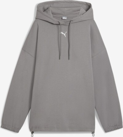 PUMA Sportief sweatshirt 'Dare To' in de kleur Grijs / Wit, Productweergave