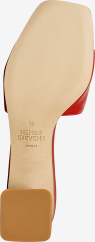 Henry Stevens Pantolette 'Harper FS50' in Rot