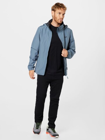 Veste outdoor 'Stormy Point' JACK WOLFSKIN en bleu