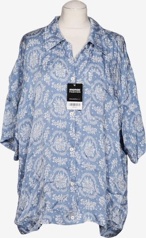 AMERICAN VINTAGE Bluse M in Blau: Vorderseite
