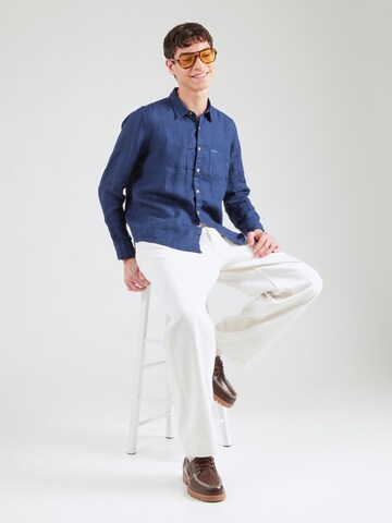 Pepe Jeans Regular Fit Hemd 'KINGSMAN' in Blau