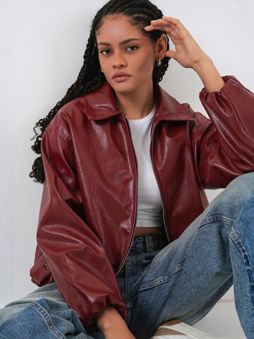 Veste mi-saison Bigdart en rouge