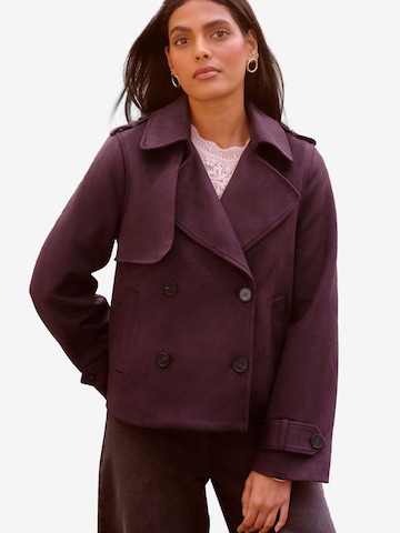 Cappotto di mezza stagione di love & roses in rosso: frontale