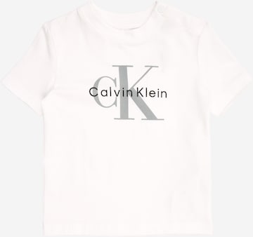 Calvin Klein Jeans Обычный Футболка в Белый: спереди