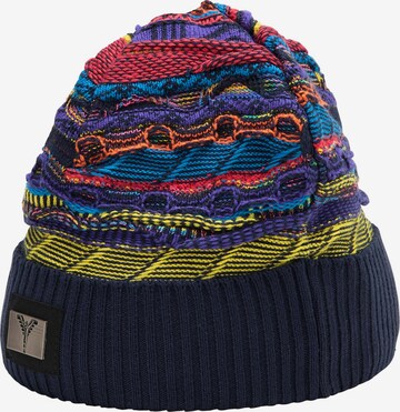 Carlo Colucci Beanie 'Conciauro' in Blue: front