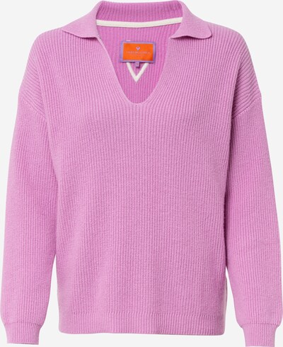 LIEBLINGSSTÜCK Pullover 'Levina' in pink / weiß, Produktansicht