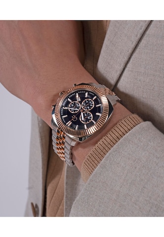 Gc Watches Analoog horloge 'Flair Coussin' in Zilver: voorkant