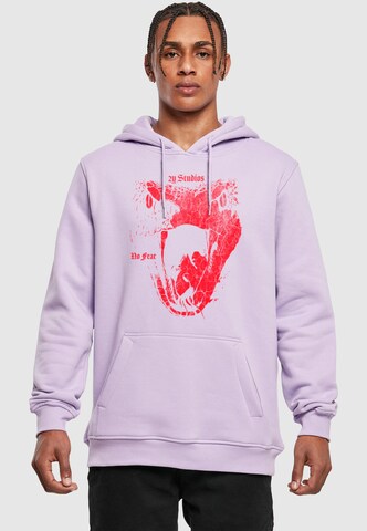 2Y Studios Sweatshirt 'Snake' in Lila: Vorderseite