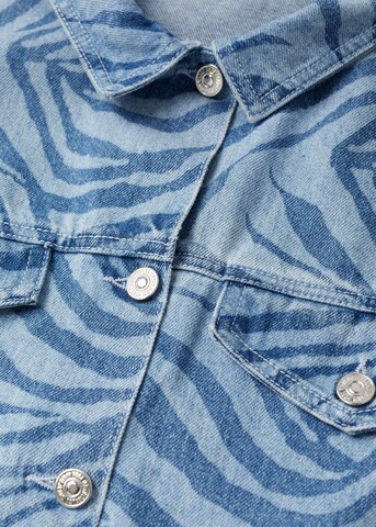 MANGO Prehodna jakna 'Trueno' | modra barva