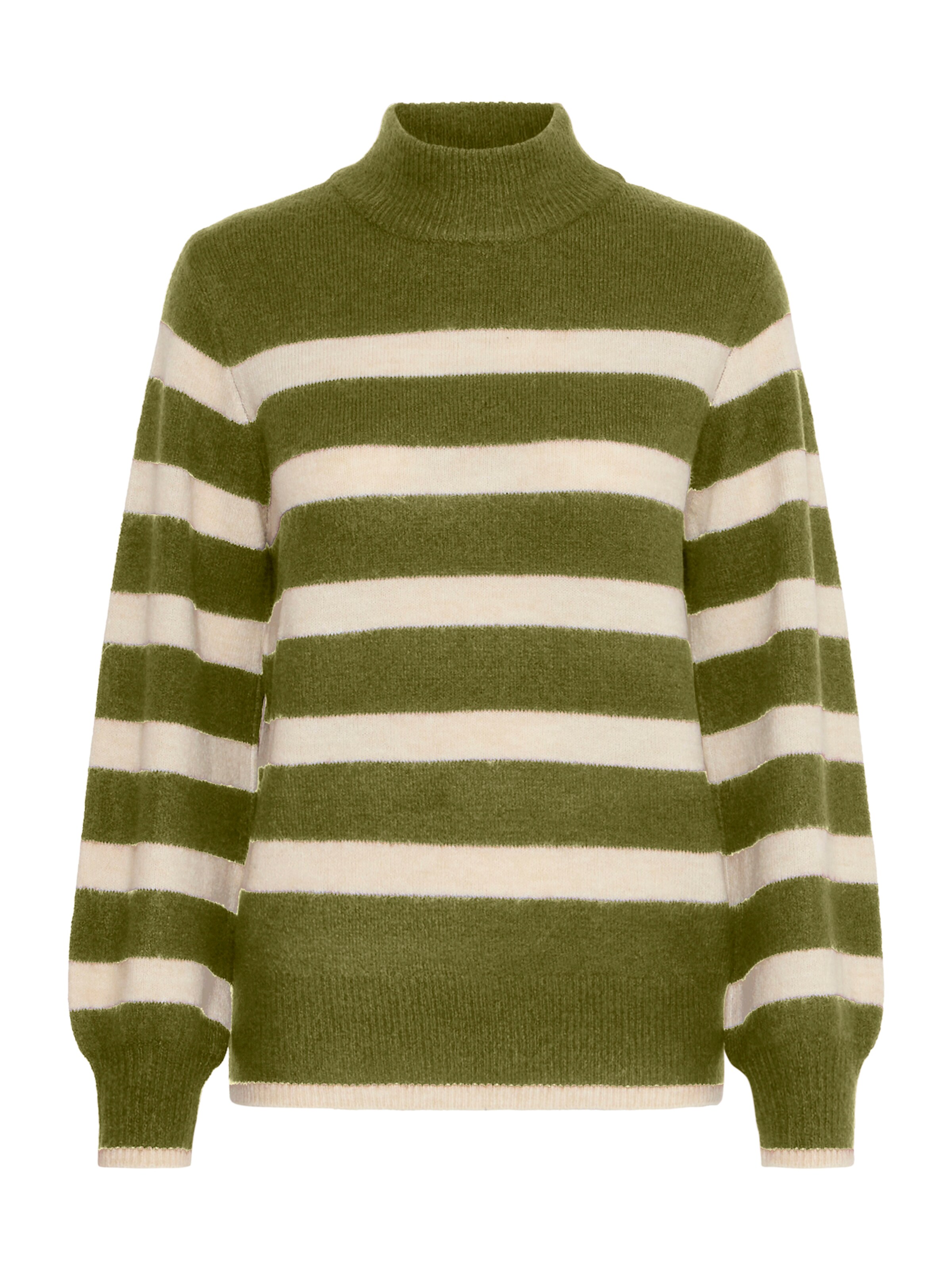 ICHI Sweater 'IH EDEEN' in Green: front