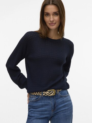 VERO MODA Trui 'VMNew Lexsun' in Blauw