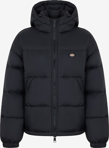 DICKIES Winterjacke 'ALATNA' in Schwarz: predná strana