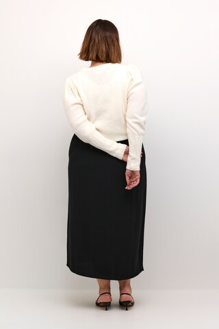 KAFFE CURVE Skirt 'Ellis' in Black