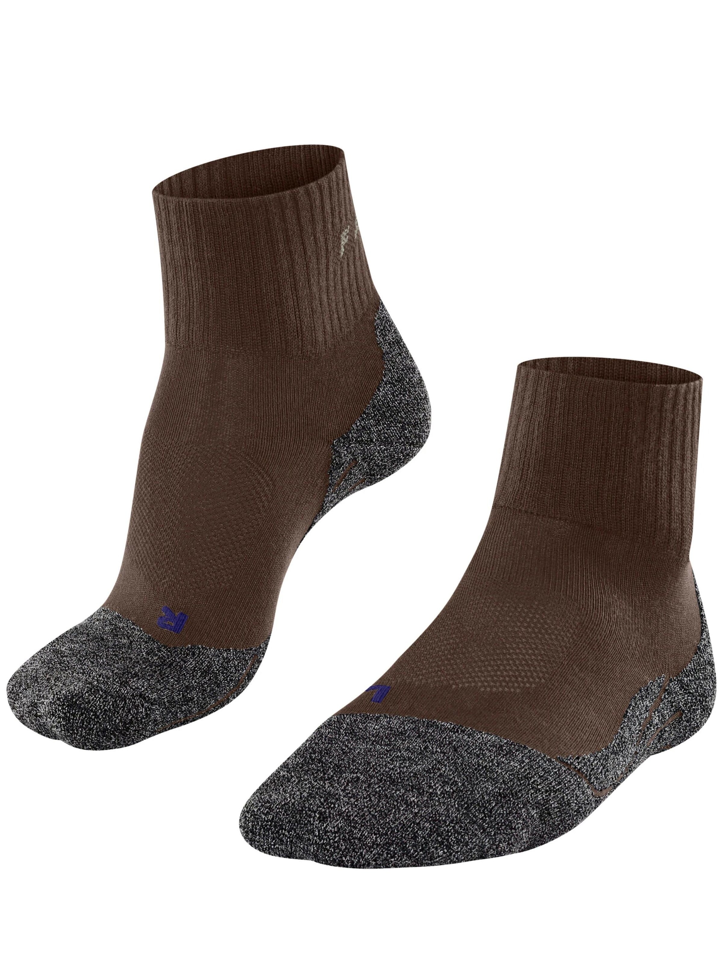 FALKE Sportsocken 'TK2 Explore Cool Short'‌‌‌‌‌‌‌‌‌ in Braun: Vorderseite