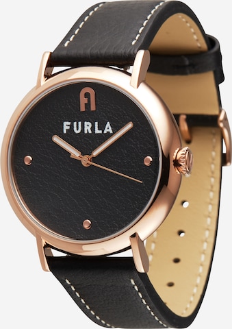 FURLA Analog Watch in Black: front