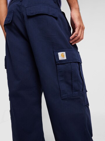 Carhartt WIP Lużny krój Bojówki 'Cole' w kolorze niebieski