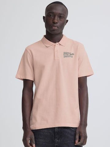 BLEND Shirt ' BHMaille Polo ' in Roze: voorkant