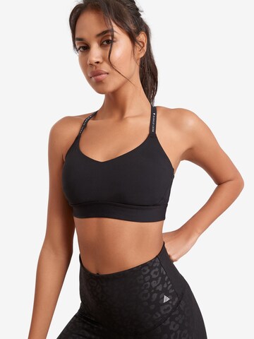 Bustier Soutien-gorge de sport Next en noir : devant