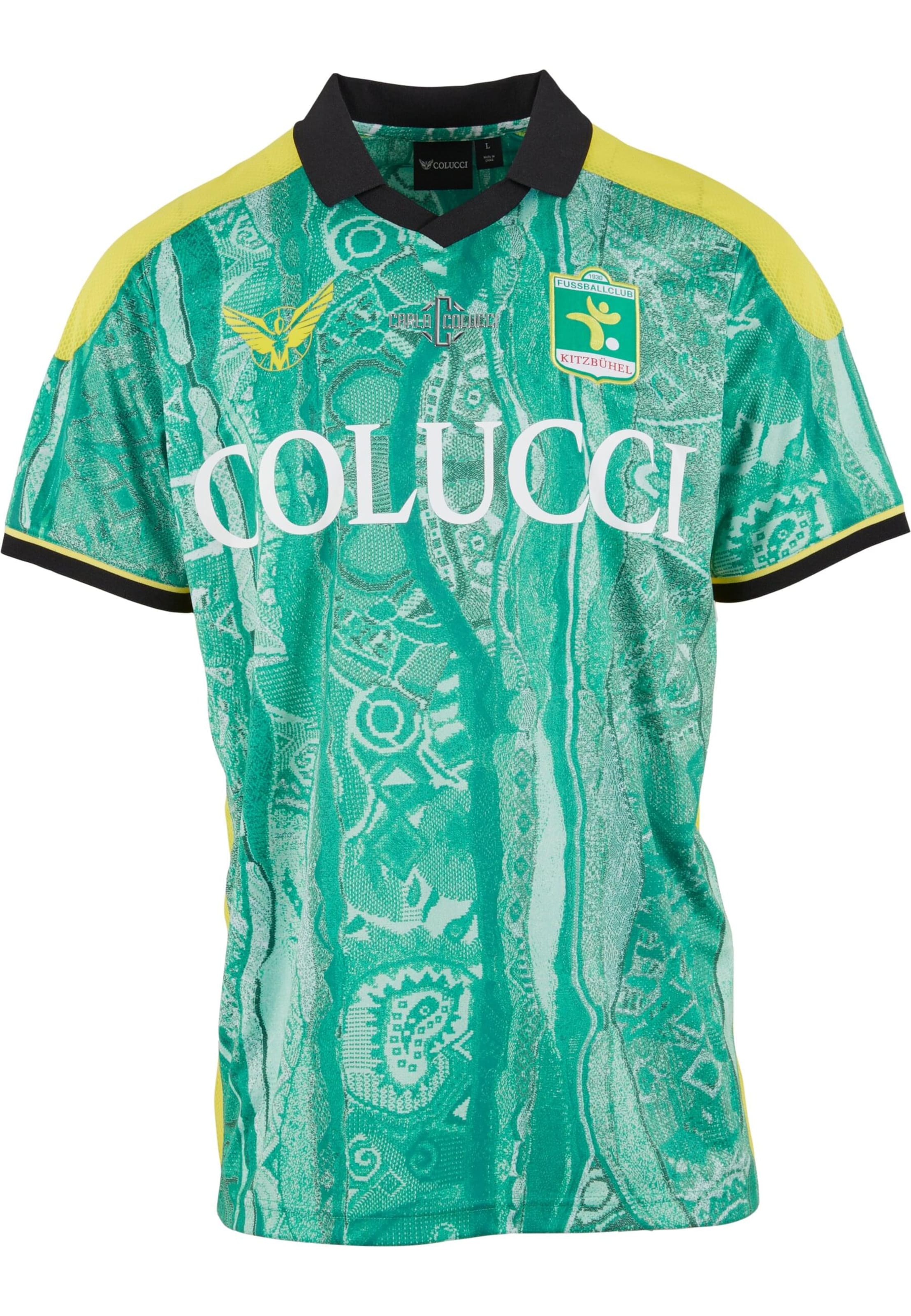 T-Shirt Colucci en vert : devant