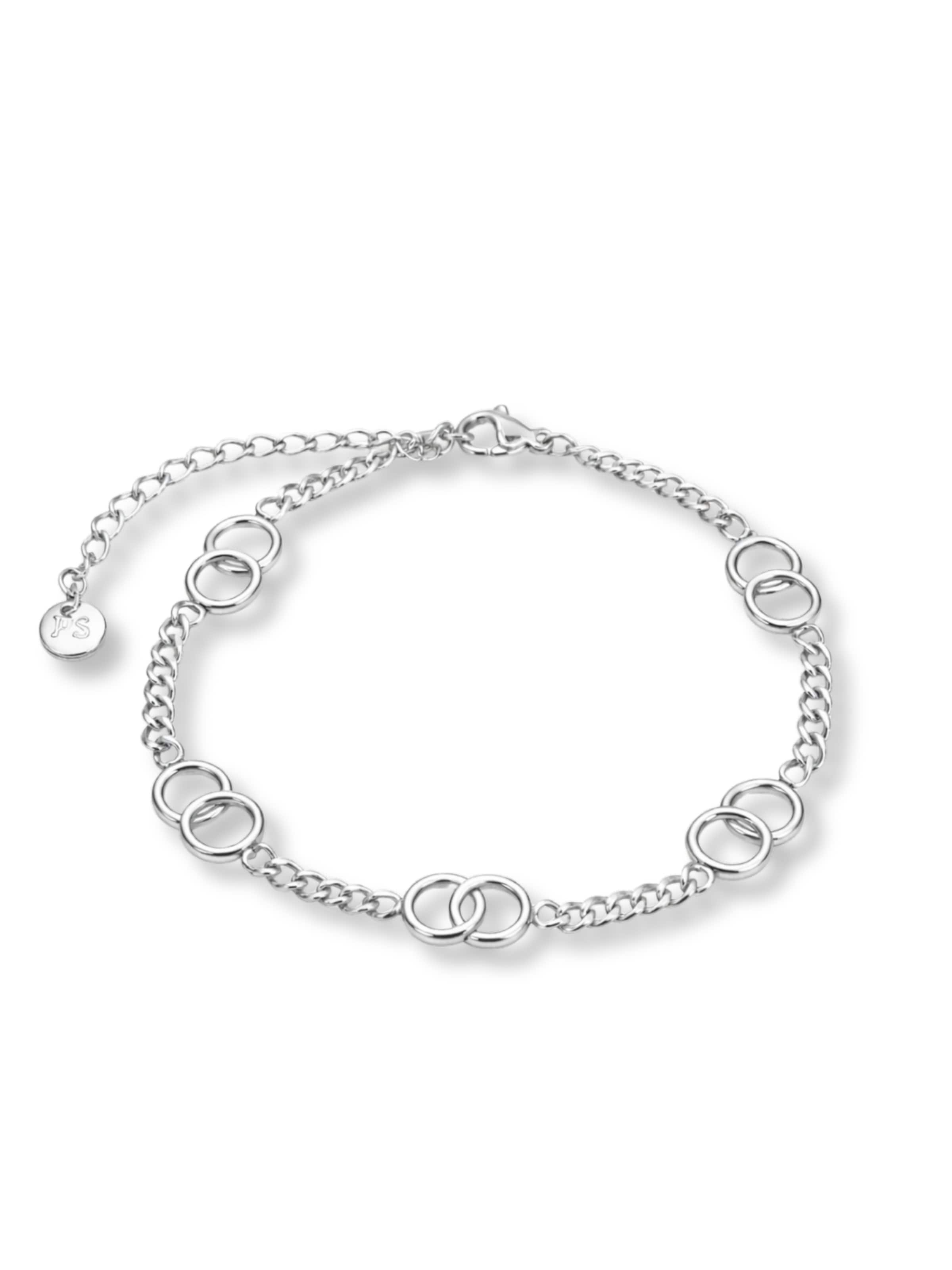 Pure Schmuck Armband 'Prestige Timeless' in Zilver: voorkant